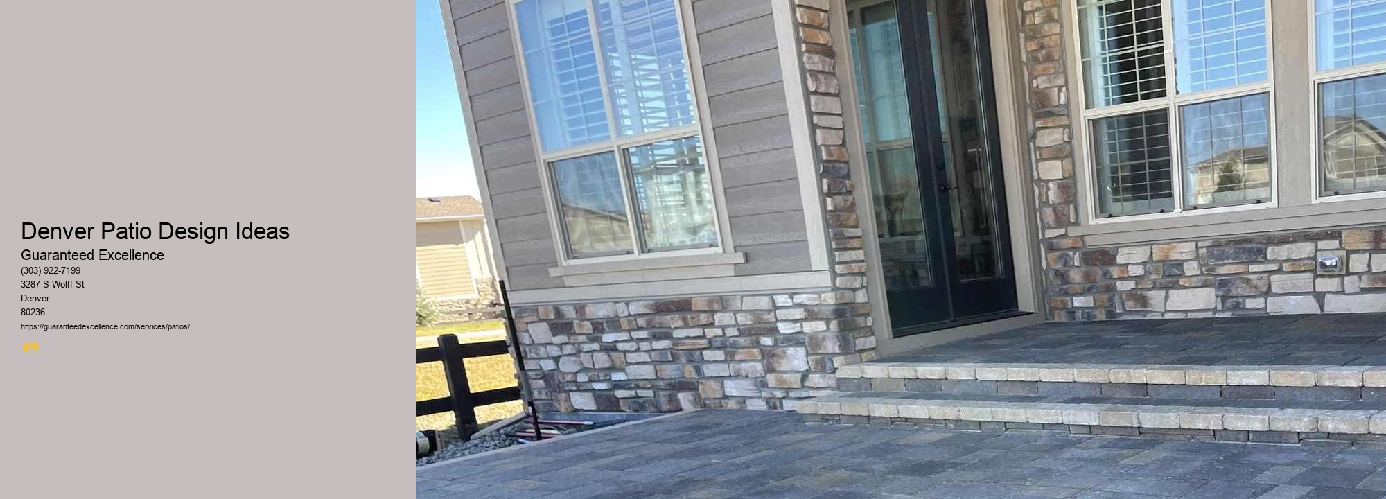 Denver Patio Design Ideas